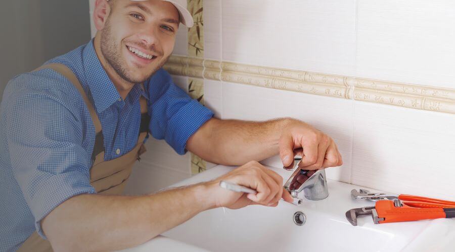 Professional bathroom faucet installation in New Bloomington, OH
